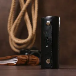 Чоловіча шкіряна ключниця SHVIGEL 14.5х6х2 см acs0028331 - мініатюра 7