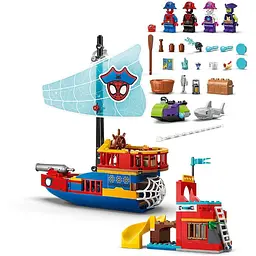 Конструктор LEGO Super Heroes Marvel Піратський корабель команди Павука 201 деталь (11208) - мініатюра 4