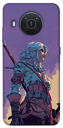 TPU чохол Demsky The witcher ciri для Nokia X10 / X20