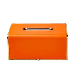 Серветниця з еко-шкіри для дому та ресторану, помаранчевий TS Kitchen HP9801O - мініатюра 6