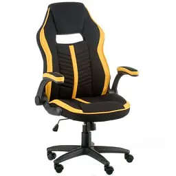 Крісло ігрове Special4You Prime black/yellow (E5548) - мініатюра 3