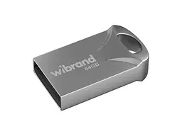 Флешка Wibrand 64 GB Hawk Silver USB 2.0 (WI2.0/HA64M1S)