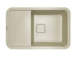 Кухонна мийка Adamant EXISTENCE ivory 775x505x190 мм, з крилом 77,5 см