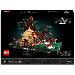 Конструктор LEGO Star Wars Dagobah Навчання джедаєв Діорама, 1000 деталей (75330)