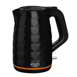 Електрочайник Adler AD 1277 чорний пластиковий 1,7 л - мініатюра 2