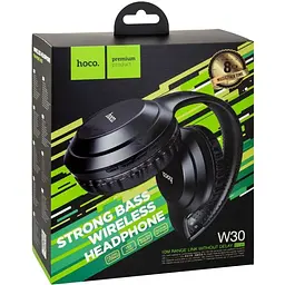 Бездротові накладні навушники Hoco W30 Fun move BT V5.0 300mAh Black (24534_1490650) - мініатюра 2