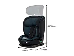 Автокрісло KinderKraft Oneto3 i-Size Graphite Black (KCONE300BLK0000) - мініатюра 8