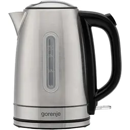 Електрочайник Gorenje 1.7 л Strix-контроль метал нержавіюча сталь kuh0015407