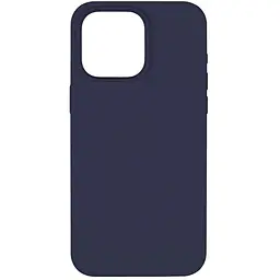 Чохол Silicone Case AA iPhone 14 Pro Max Deep Navy