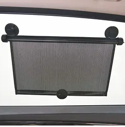 Шторки сонцезахисні ролети бічні Carlife 45x55 см Чорні 2 шт (SS045) - мініатюра 3