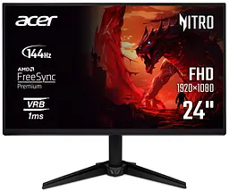 Монітор Acer 23.8" QG241YP6bip HDMI DP IPS 144Hz 1ms FreeSync teh0014191 - мініатюра 2