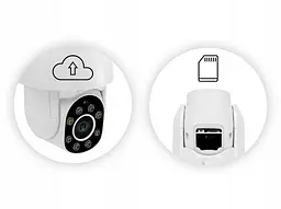 IP-камера відеоспостереження Overmax Camspot 4.9 FULL HD WiFi вулична поворотна - мініатюра 10