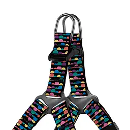 Шлея для собак дрібних порід BronzeDog Urban Art Бульки XXS 24-30 см - мініатюра 2
