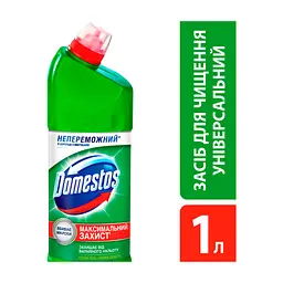 Рідина для чищення ванн Domestos Хвойна Свіжість 1 л (8717163094891) - мініатюра 4