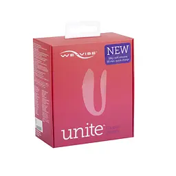 Недорогий вібратор для пар We-Vibe Unite Purple, однокнопковий пульт ДК - мініатюра 10