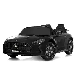 Дитячий електричний автомобіль Bambi Mercedes-Benz 24V двомісний до 50 кг Чорний (DE-169-E-991)