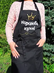 Фартух з написом Королева кухні, промофартухи - мініатюра 3