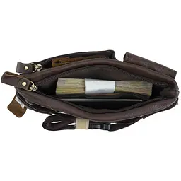 Чоловіча шкіряна сумка Vintage 24,5х14х4 см sum0012713 - мініатюра 6