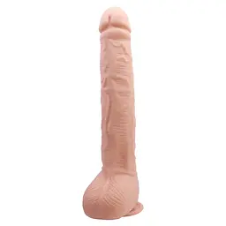 Фалоімітатор Beautiful Encounter Dick Real 27 см тілесний - мініатюра 3