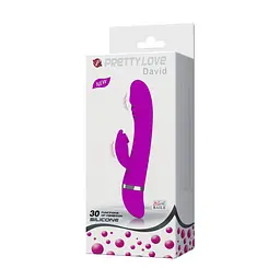Силіконовий жіночий вібратор Pretty Love David Baile BI-014330 87113 - мініатюра 4