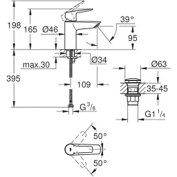 Змішувач Grohe QuickFix 235502432 - мініатюра 6