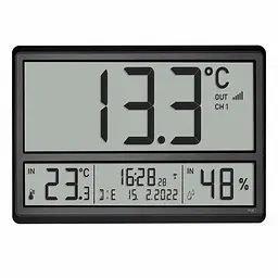 Годинник настінний TFA XL 60452301 - мініатюра 2