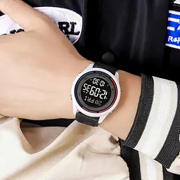 Наручний годинник чоловічий 2348WT White Skmei acs0029987 - мініатюра 4