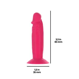 Набор фаллоимитаторов Addiction Silly Willy 3.3” Silicone Dildo, 3 цвета, 12 шт - миниатюра 11