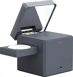 Бездротове зарядне ANKER MagGo Wireless Charging Station 15W 3-in-1 Cube Y1811G11 - мініатюра 2