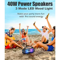 Портативна колонка Tronsmart BangSE 40W TWS Bluetooth Black - мініатюра 9