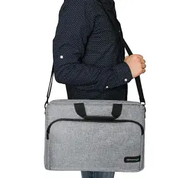 Сумка для ноутбука Grand-X 14-15'' SB-149 soft pocket Grey (SB-149G) - мініатюра 9