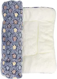 Плед для тварин Soft Pet Bed Cushion 60х80 см Blue Small Star - мініатюра 4