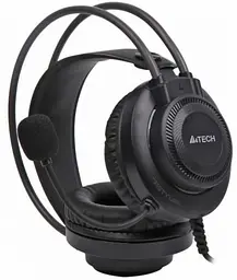 Навушники A4Tech Fstyler FH200U, Grey, мікрофон, USB, накладні, кабель 2 м