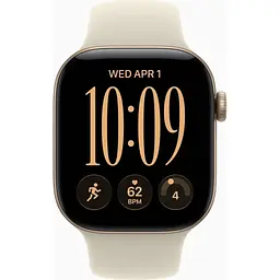 Смарт-годинник Apple Watch Series 12 GPS 42mm Light Gold Aluminium Case with Sand Sport Band - S/M (MJED4RK/A) - мініатюра 2