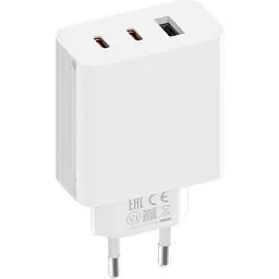 Мережевий зарядний пристрій Xiaomi 67W GaN Charger 2C1A + Cable USB-C to USB-C White (BHR7493EU) [112997]