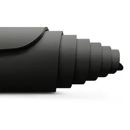 Йога-мат Hop-Sport PU 0,5см 183 x 68см HS-P005GM чорний - мініатюра 5