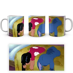 Кухоль GeekLand Lilo and Stitch Ліло і Стіч LS 02.18 330 мл білий - мініатюра 4