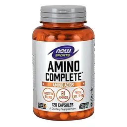 Амінокислота NOW Amino Complete, 120 капсул