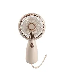 Вентилятор ручний акумуляторний Mini Fan ZB103 Персиковий