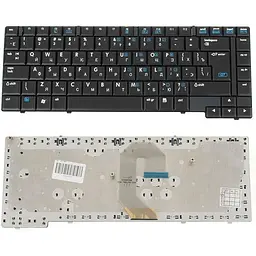 Клавіатура для ноутбуків HP Compaq 6710b, 6710s, 6715b, 6715s чорна RU/US