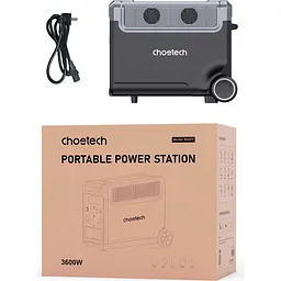 Зарядна станція Choetech BS009 3600W [102820] - мініатюра 4