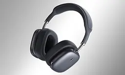 Бездротові навушники Baseus Bowie H2 Noise-Cancelling Wireless Headphone, ANC, ENC, BT5.2, 300mAh, 30h, (NGTW260013) grey - мініатюра 10