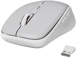 Bluetooth миша OfficePro M267G Silent Click Gray UA - мініатюра 2
