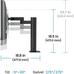 Монітор BenQ 31.5` RD320UA (9H.LMTLA.TBE) [147898] - мініатюра 19
