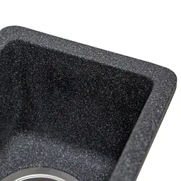 Кухонна мийка Romzha Mira U-160 Grafit RO43414, Графит - мініатюра 3