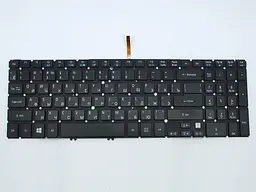 Клавіатура для ACER Aspire V5-531, V5-551, V5-571 (RU Black без рамки з підсвічуванням). - мініатюра 3