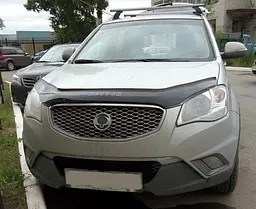 Дефлектор капоту мухобійка для Ssang Yong Actyon 2011-2013