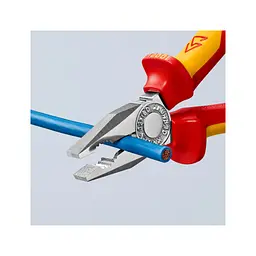 Плоскогубці KNIPEX комбіновані діелектричні VDE (03 06 160) - мініатюра 4