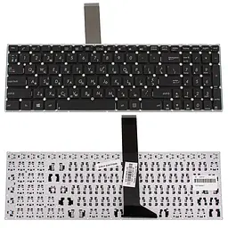 Клавіатура для ноутбука ASUS (X501 X550 X552 X750 series) ukr чорний без фрейму без кріплень