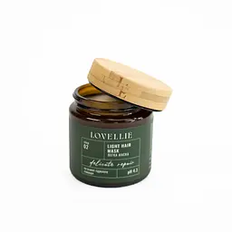 Легка кремова маска Делікатне відновлення Light Hair Mask Delicate Repair LOVELLIE 100 мл - мініатюра 3